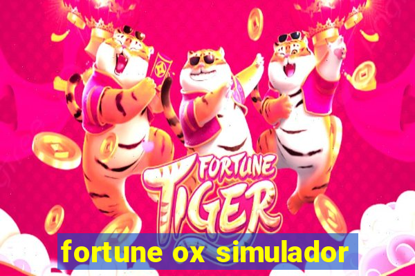 fortune ox simulador